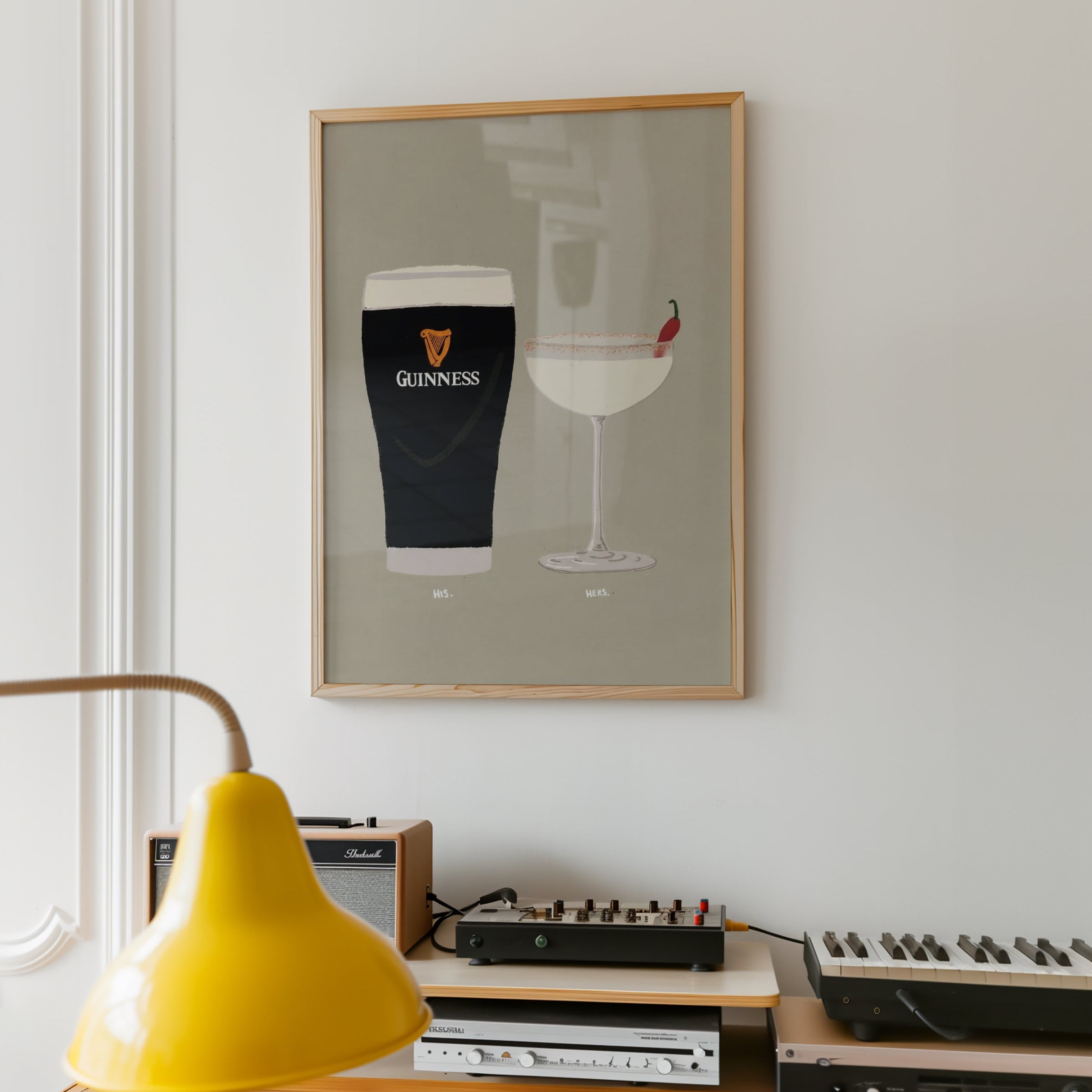 Guinness and Margarita