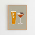 Asahi and Martini